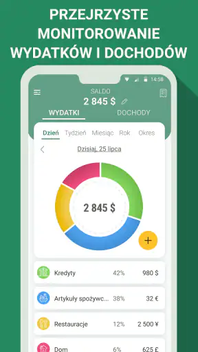 Finanse - wydatki i budżet screenshot