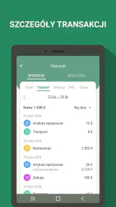 Finanse - wydatki i budżet screenshot