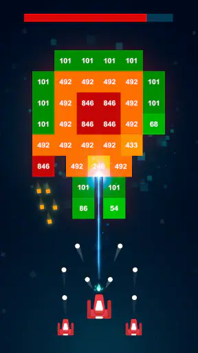 Fire Hero 2D - KosmoStrzelanka screenshot