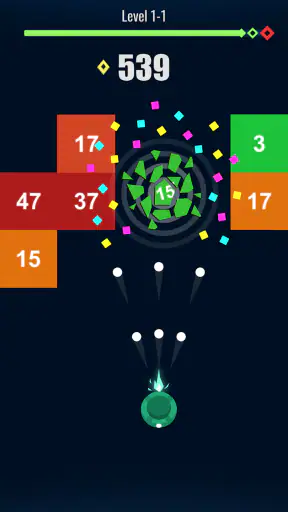 Fire Hero 2D - KosmoStrzelanka screenshot
