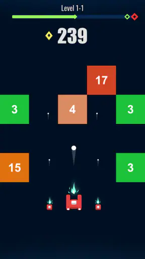 Fire Hero 2D - KosmoStrzelanka screenshot