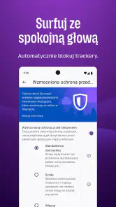 Firefox prywatna przeglądarka screenshot