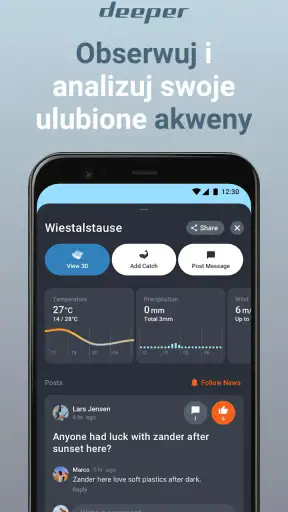Fish Deeper - Fishing App screenshot