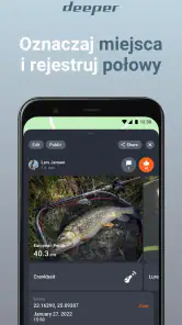 Fish Deeper - Fishing App screenshot