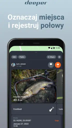 Fish Deeper - Fishing App screenshot