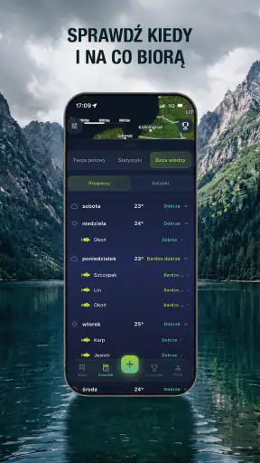 FishPro - Aplikacja Wędkarska screenshot