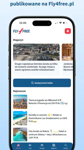 Fly4free.pl - tanie loty screenshot