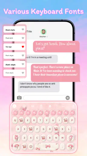 Font Keyboard Themes, Emoji screenshot