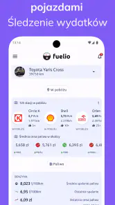 Fuelio: dziennik i ceny paliwa screenshot