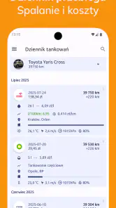 Fuelio: dziennik i ceny paliwa screenshot