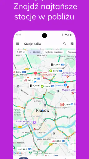 Fuelio: dziennik i ceny paliwa screenshot