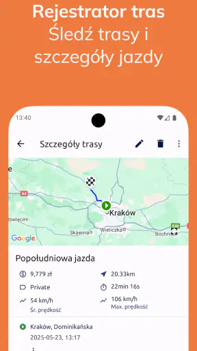 Fuelio: dziennik i ceny paliwa screenshot