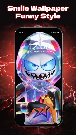 Fun Smile Silly Live Wallpaper screenshot