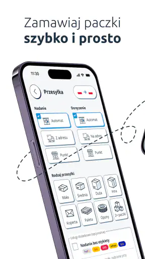 Furgonetka–Nadaj, Śledź paczki screenshot