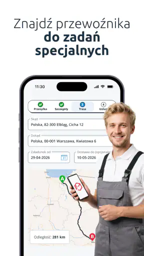 Furgonetka–Nadaj, Śledź paczki screenshot