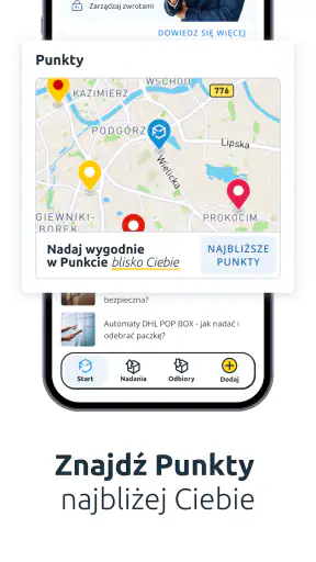 Furgonetka–Nadaj, Śledź paczki screenshot