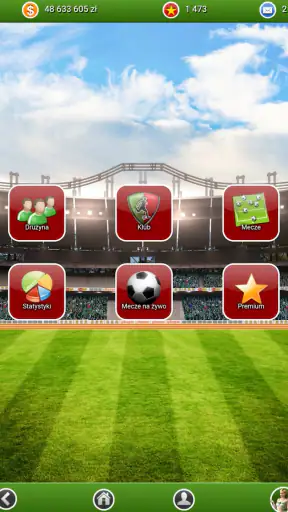 FutbolCup Menadżer piłkarski screenshot