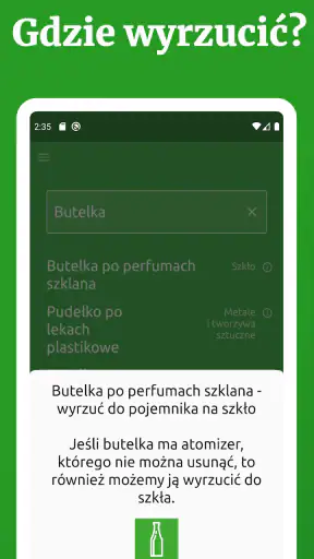 Gdzie wyrzucić śmieci? screenshot