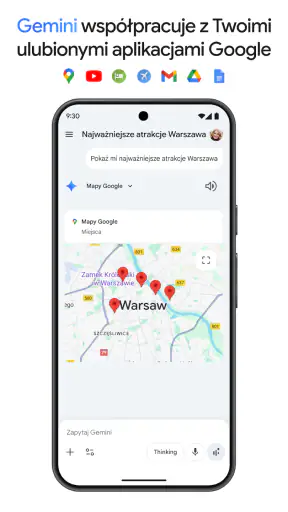 Gemini od Google screenshot