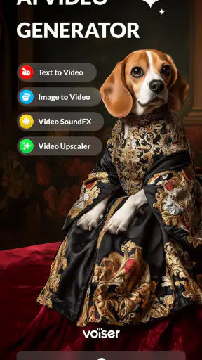 Generator wideo AI: Voiser AI screenshot