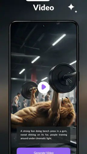Generator wideo AI: Voiser AI screenshot
