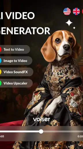 Generator wideo AI: Voiser AI screenshot