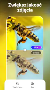 Generator Zdjęć AI, Ulepszanie screenshot