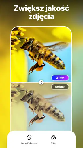 Generator Zdjęć AI, Ulepszanie screenshot