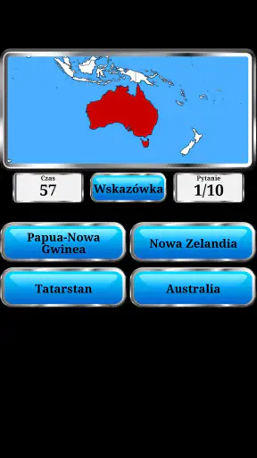 Geografia Świata - Quiz Gra screenshot