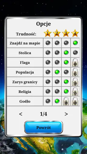 Geografia Świata - Quiz Gra screenshot