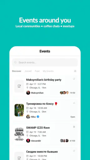 Globi: Find Friends, Community screenshot