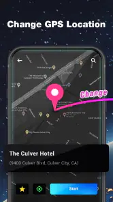 Gmocker: Zmień lokalizację GPS screenshot