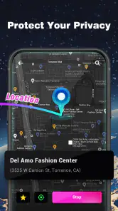 Gmocker: Zmień lokalizację GPS screenshot