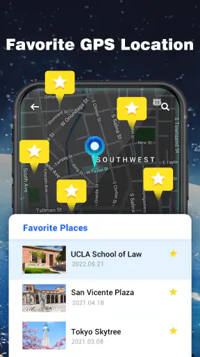 Gmocker: Zmień lokalizację GPS screenshot