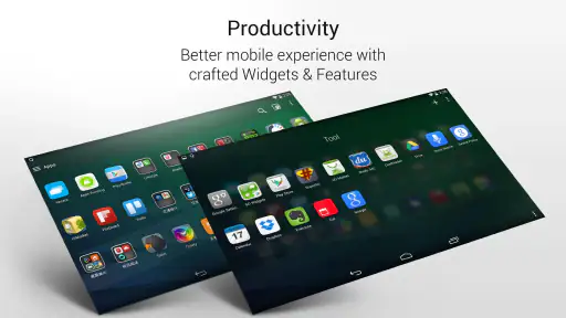 GO launcher EX (polski) screenshot