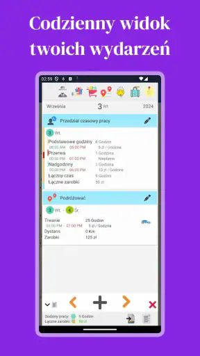 Godziny pracy 4b screenshot