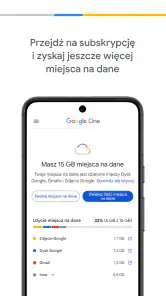 Google One screenshot