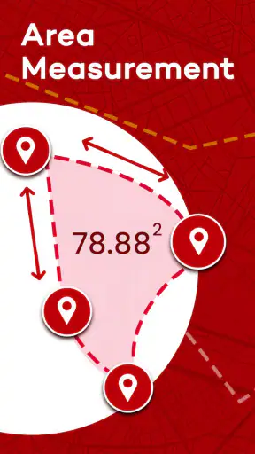 GPS Field Area Measurement App screenshot