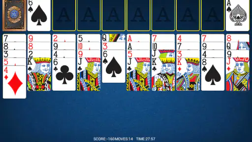 Gra karciana. Pasjans screenshot