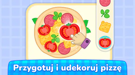 Gra o gotowaniu dla dzieci screenshot