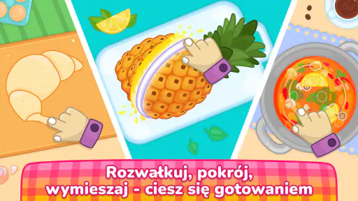 Gra o gotowaniu dla dzieci screenshot