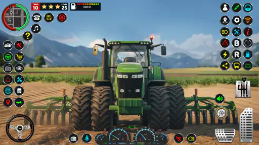 Gra o rolnictwie traktorów screenshot