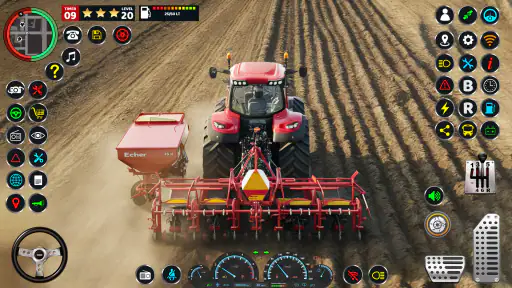 Gra o rolnictwie traktorów screenshot