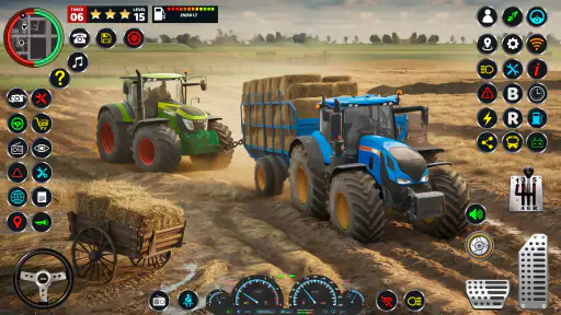 Gra o rolnictwie traktorów screenshot