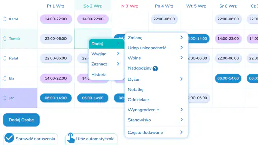 Grafik Pracy screenshot