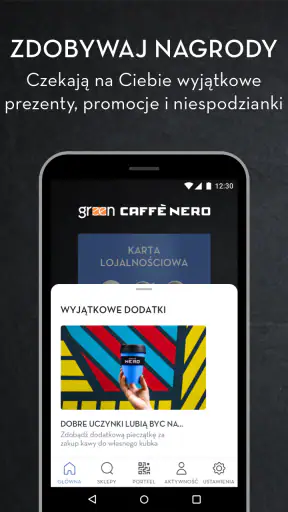 Green Caffè Nero screenshot