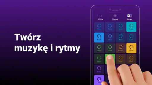 Groovepad: twórz muzykę i bity screenshot
