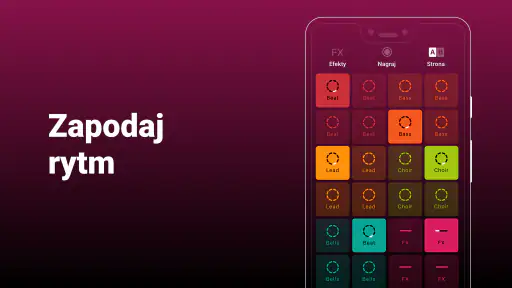 Groovepad: twórz muzykę i bity screenshot