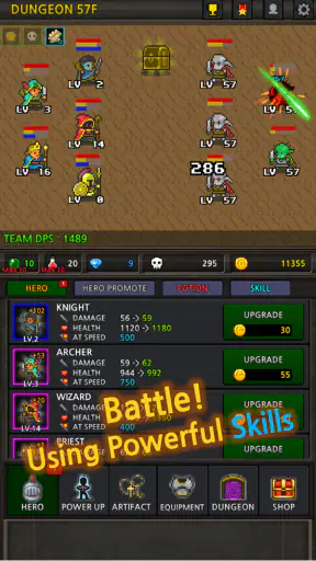 Grow Heroes VIP : Idle Rpg screenshot