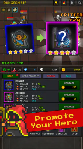 Grow Heroes VIP : Idle Rpg screenshot